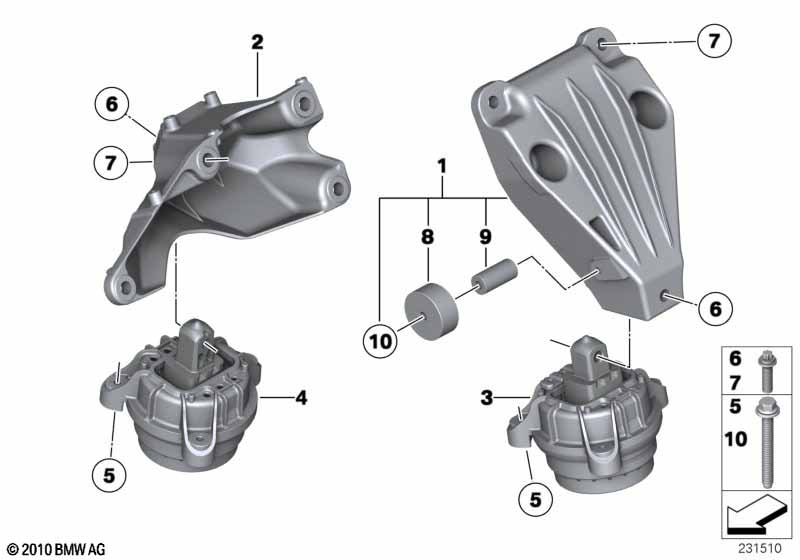 Motorophanging