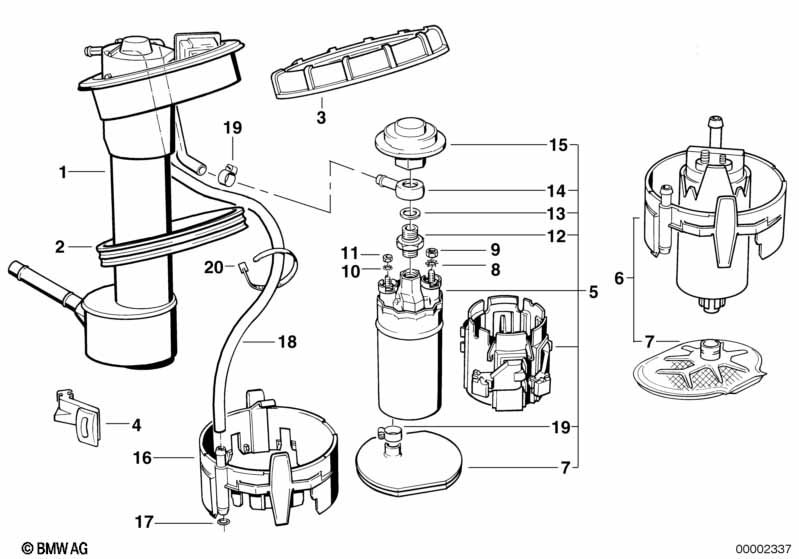 Tankelement plastiektank