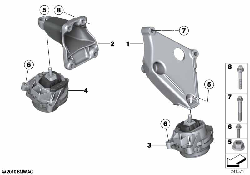 Motorophanging