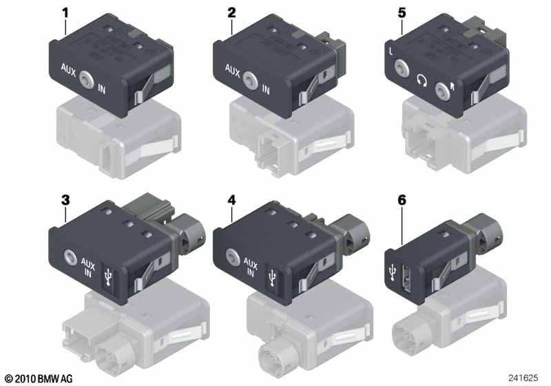 TV/Audio aansluitbus