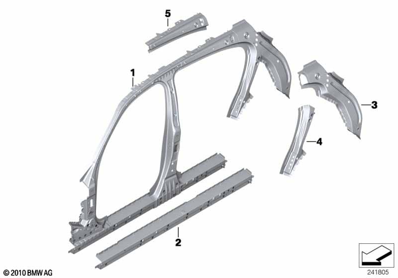 Binnenframe midden