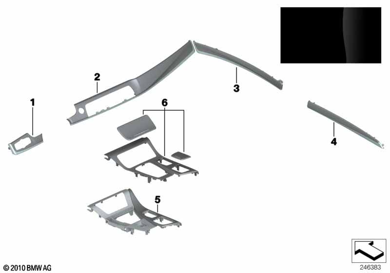 Individualhout Pianolack schwarz