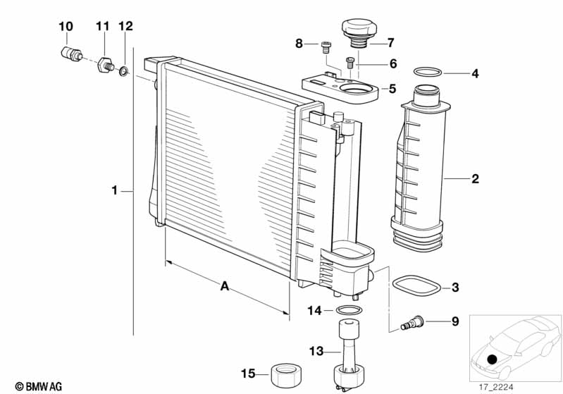 Radiateur-expansievat