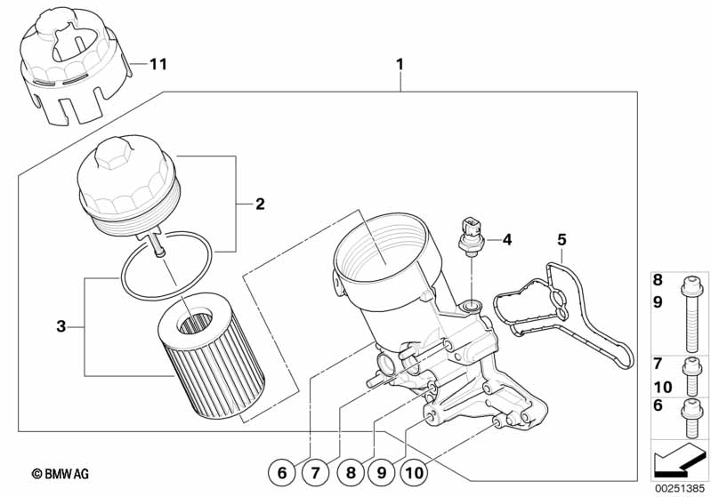 Olievoorziening-Oliefilter