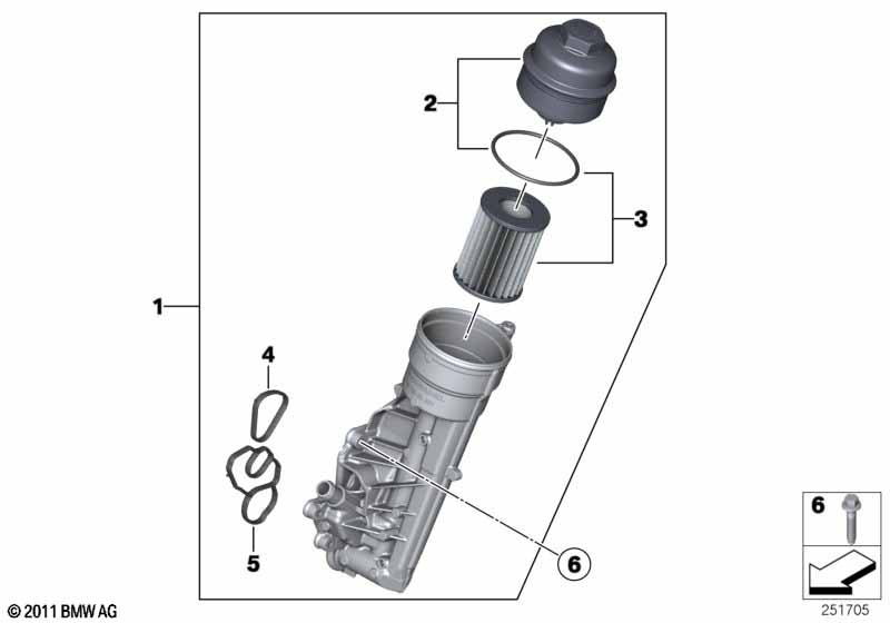 Olievoorziening-Oliefilter