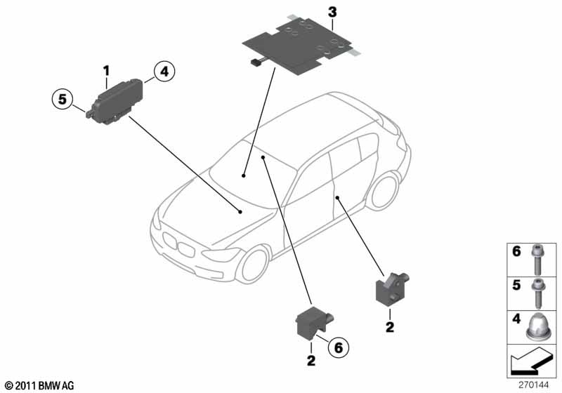 Elektro-onderdelen v airbag