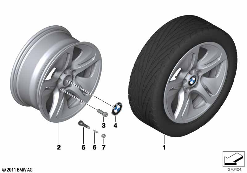 BMW LM-velg Streamline 364 - 18''