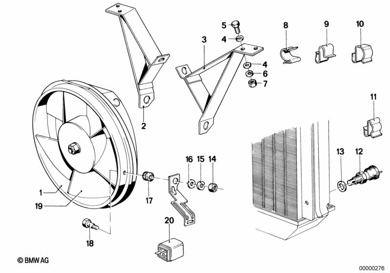 Extra elektrisch ventilator