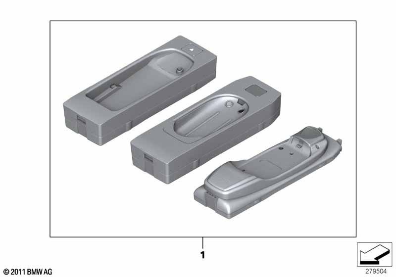 Snap-in adapter SIEMENS-apparaten