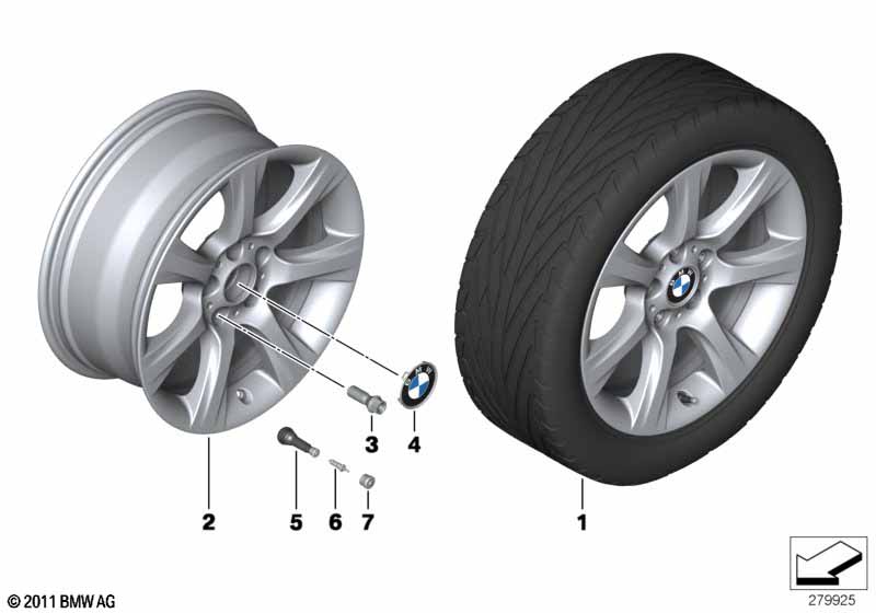 BMW LM velg sterspaak 396 - 18''