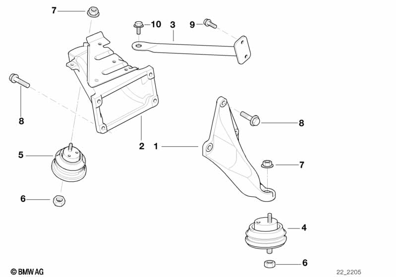 Motorophanging