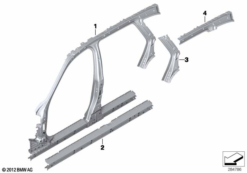 Binnenframe midden