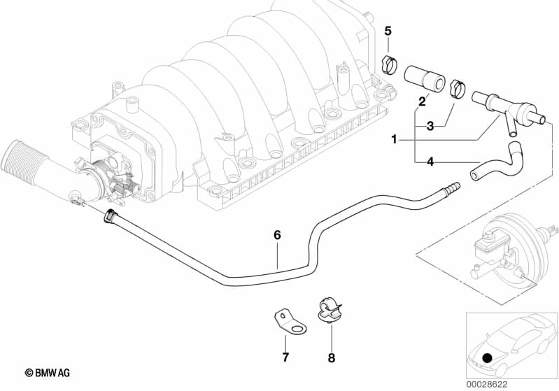 Onderdrukbesturing-motor