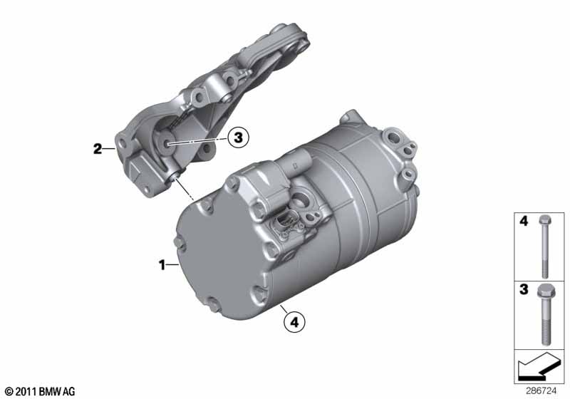 Elektrische aircocompressor