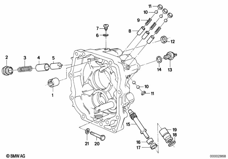 Getrag 242 gangwissel inner/tacho-aandri