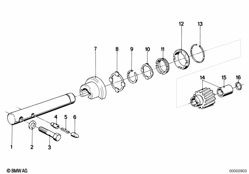 Getrag 262 synchr.achter versnell.