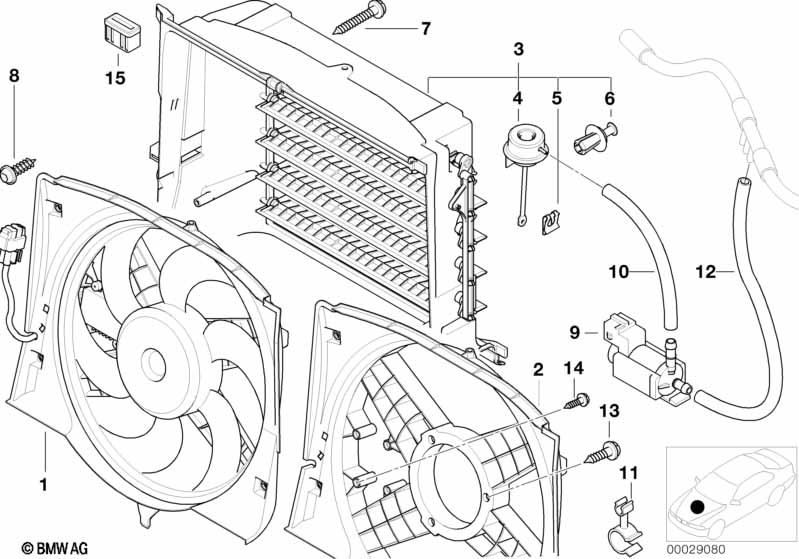 Ventilatoromlijsting, aanbouwdelen