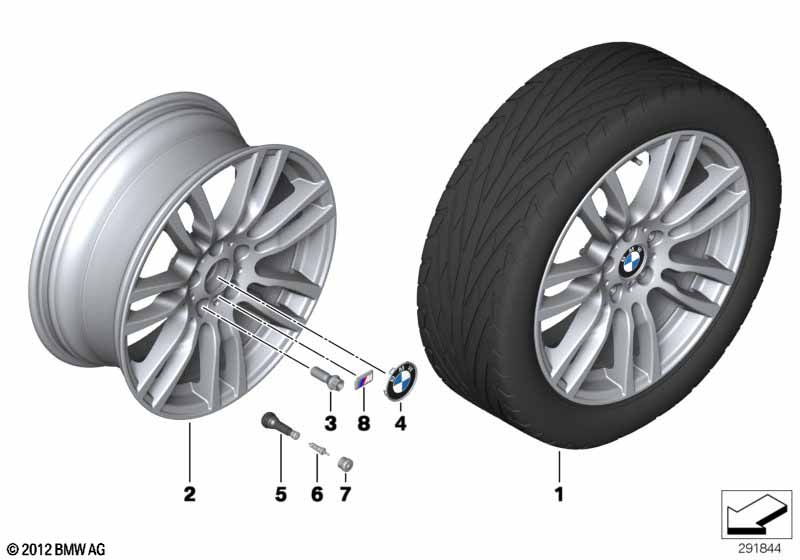 BMW LM-velg M sterspaak 403 - 19''