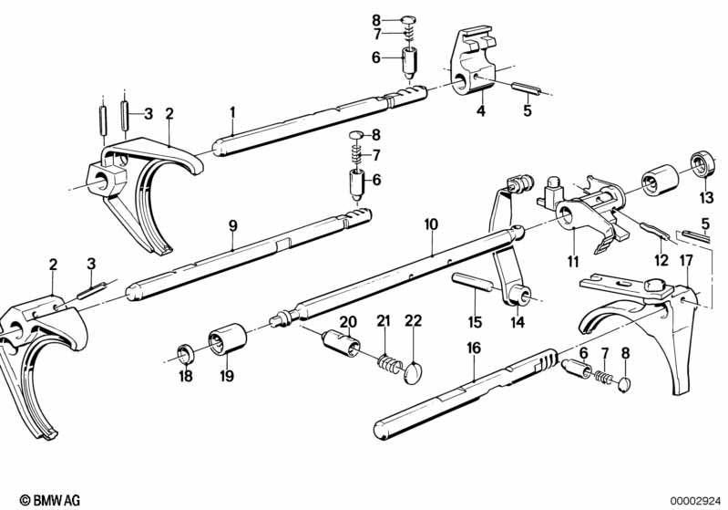 ZF s5-16 gangwissel onderdelen inner