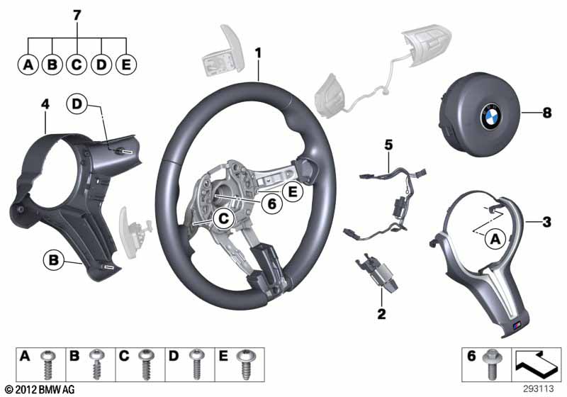 M Sportstuurwiel,airbag,multifunctioneel
