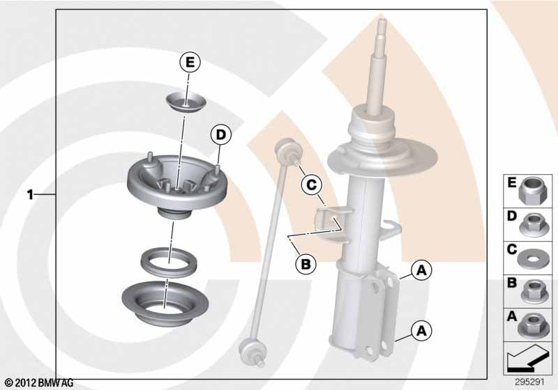 Reparatieset steunlager