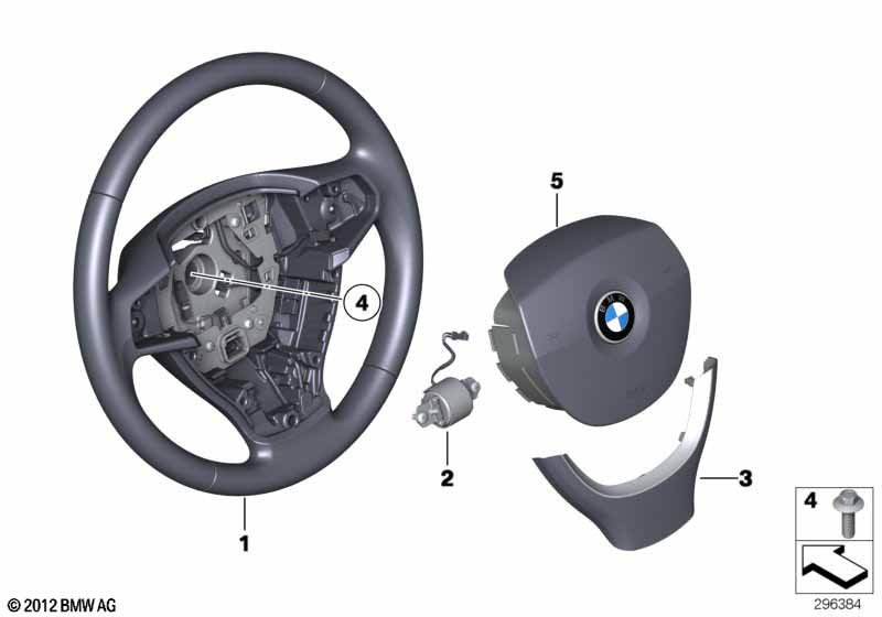 Stuurwiel airbag multifunctioneel