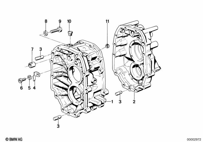 Getrag 265/6 versn.bakdeksel+aanb.del