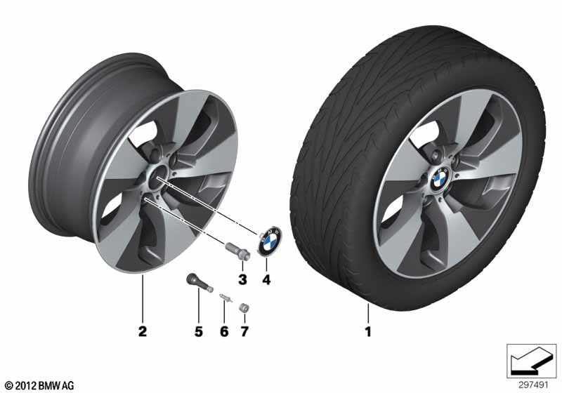 BMW LM-velg Streamline 419 - 18''