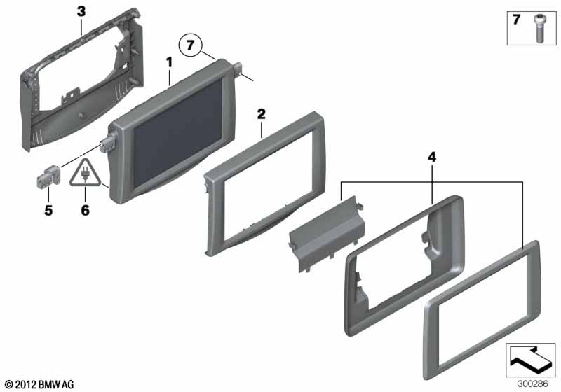 Monitor achterin