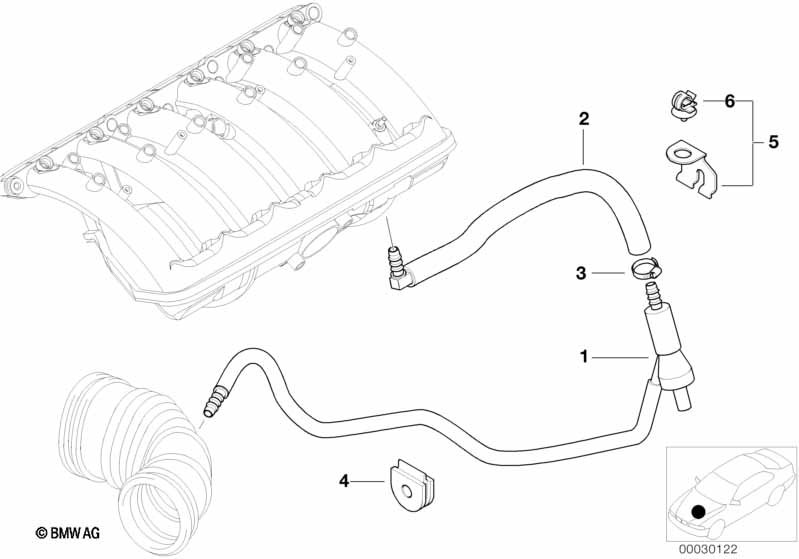 Onderdrukbesturing-motor