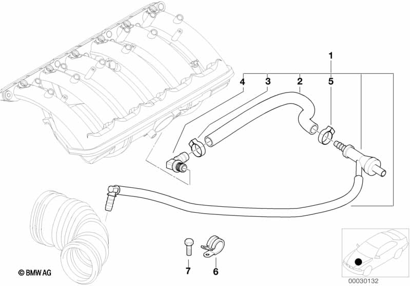 Onderdrukbesturing-motor