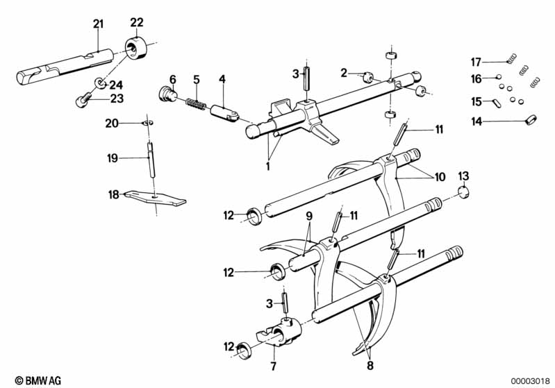 Getrag 260/5/50 gangwiss.onderdel.inner