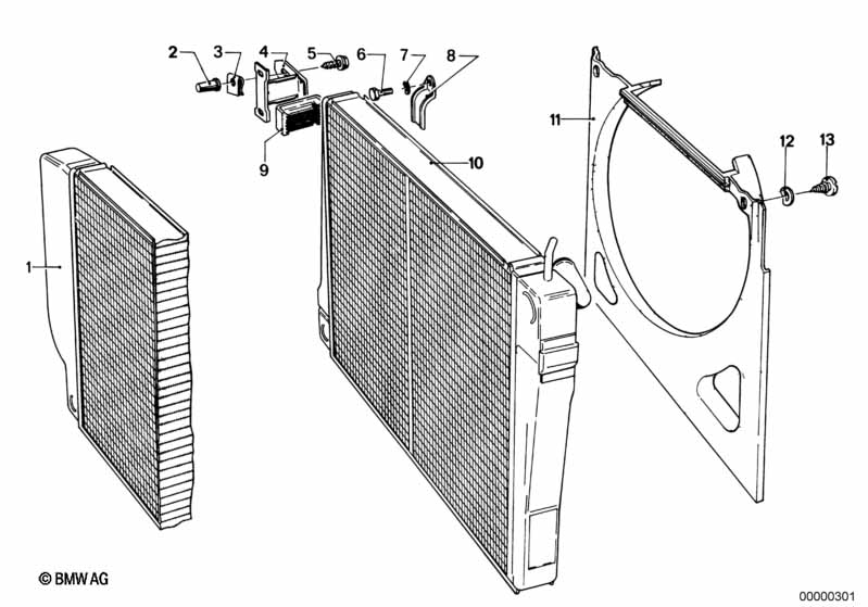 Radiateur/omlysting