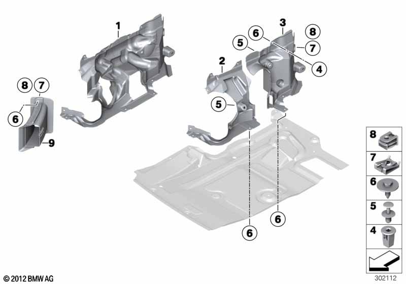 Aanbouwdelen motorruimte