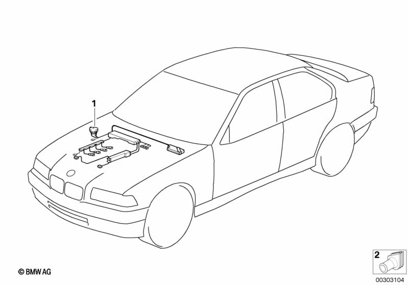 Kabelboom motor