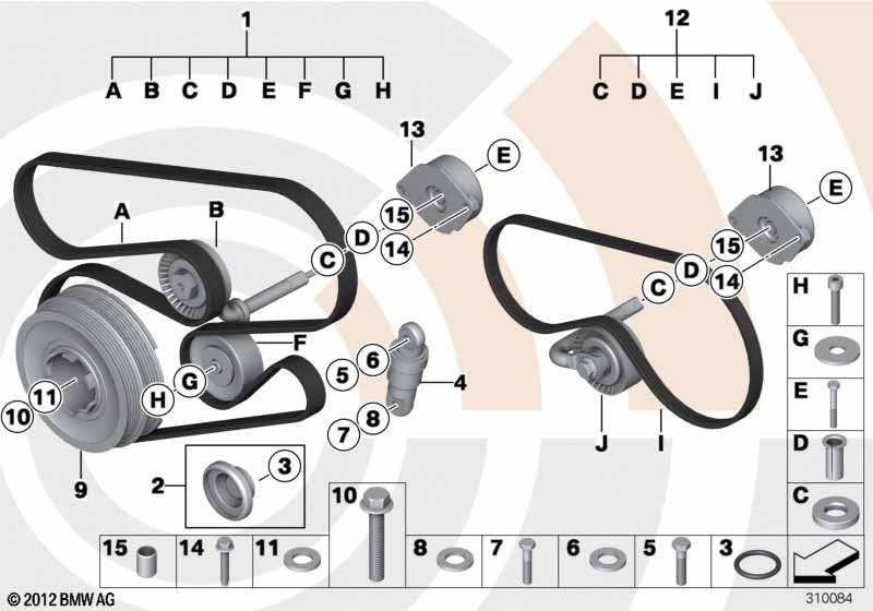 Reparatieset riemaandrijving Value Line