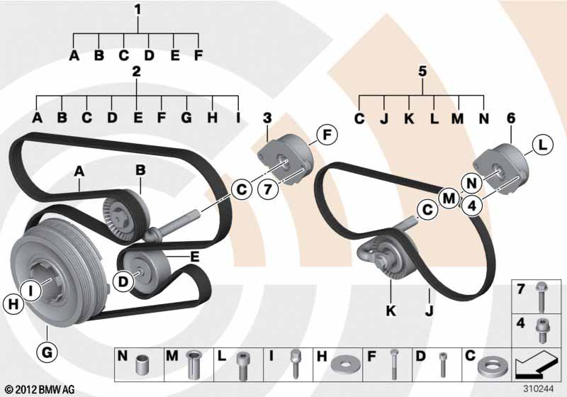 Reparatieset riemaandrijving Value Line