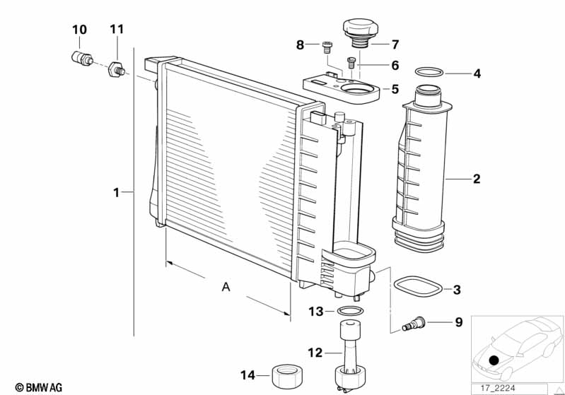 Radiateur-expansievat