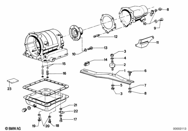 ZF 3hp12 aanbouwdelen/ophanging