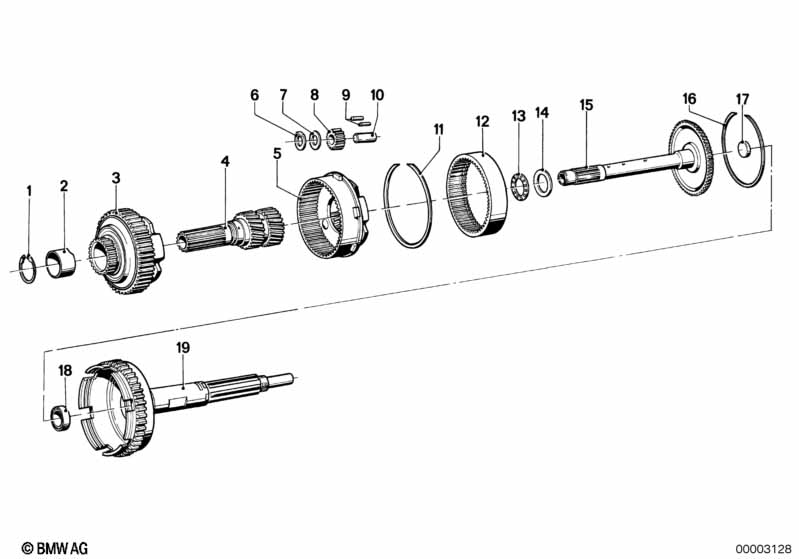 ZF 3hp20 planeetwiel stel