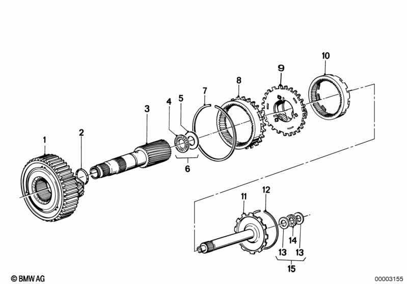 ZF 3hp22 planeetwiel stel