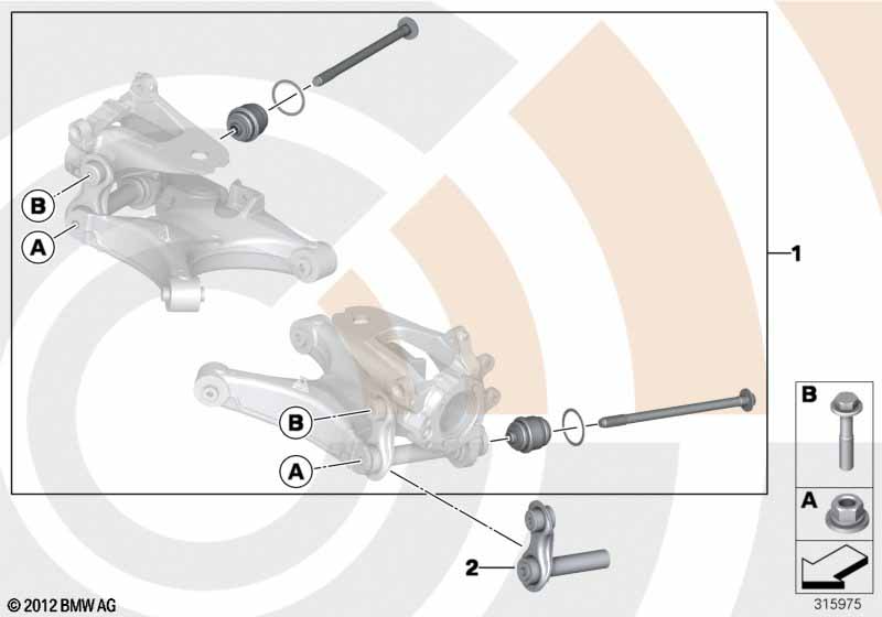 Reparatieset kogelgewricht