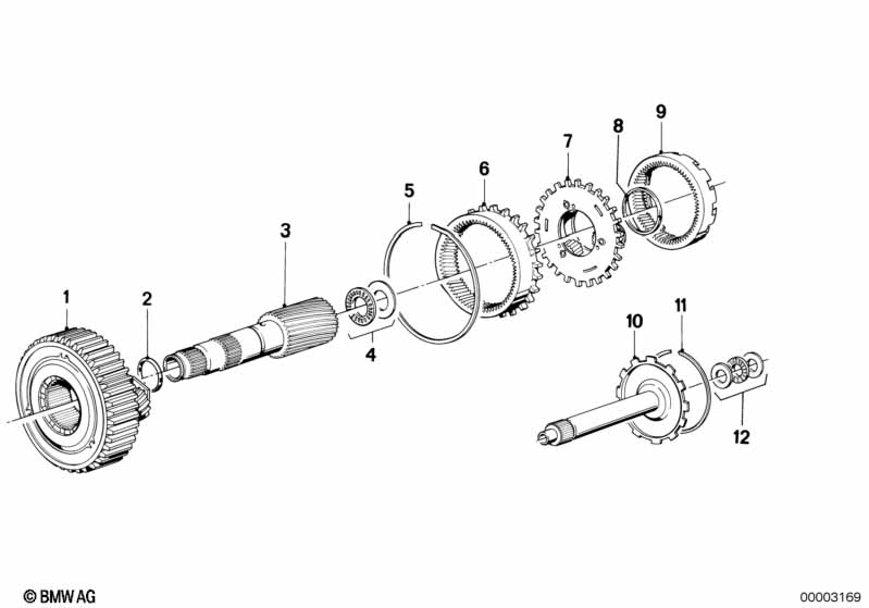 ZF 3hp22 planeetwiel stel