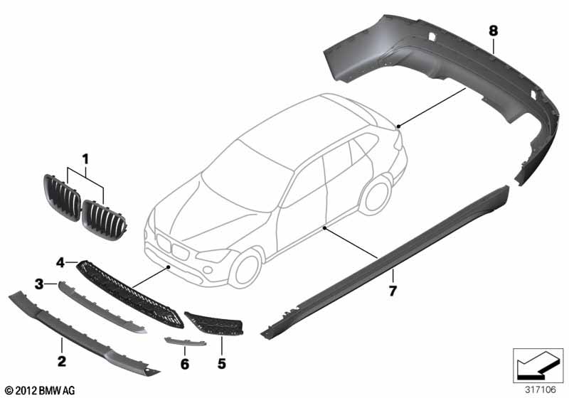 Na-inbouw X-Line LCI 07/2012