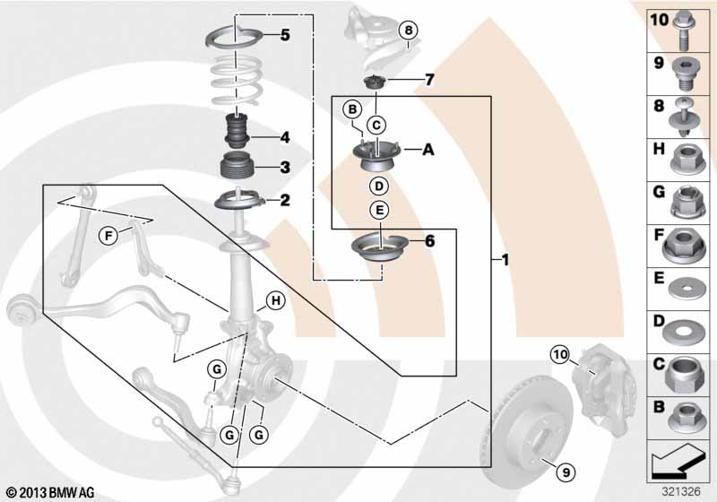 Reparatieset steunlager