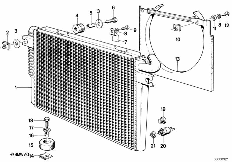 Radiateur/omlysting