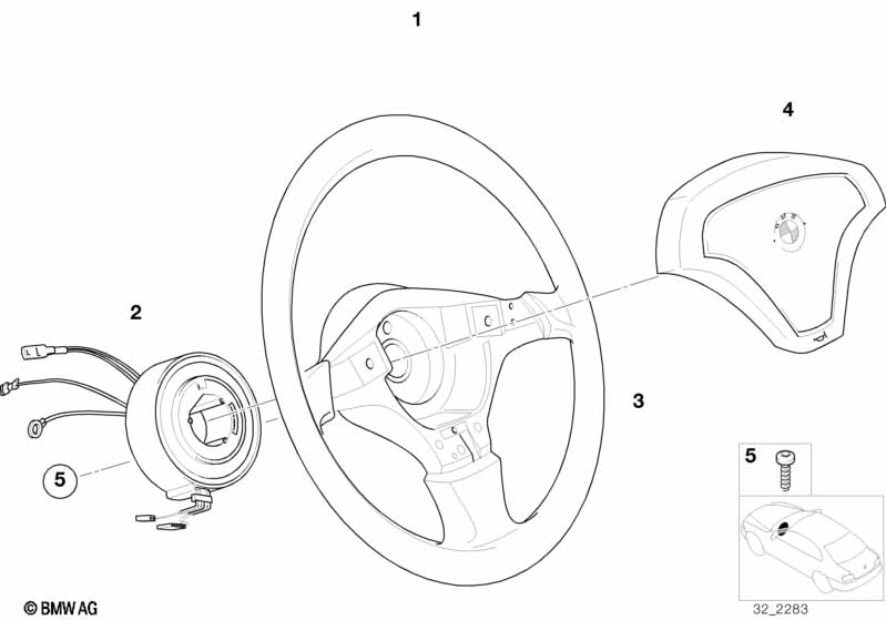 Sportstuurwiel airbag