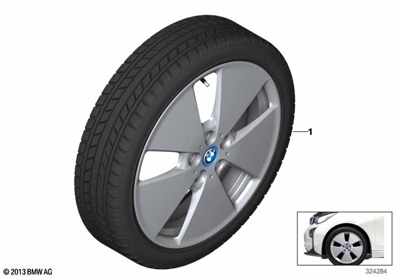 Spike/SC compl.winterwiel stijl 427-19"