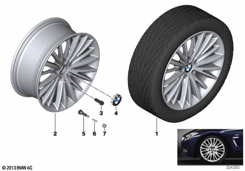 BMW LM-velg veelspaaks 399 - 19''