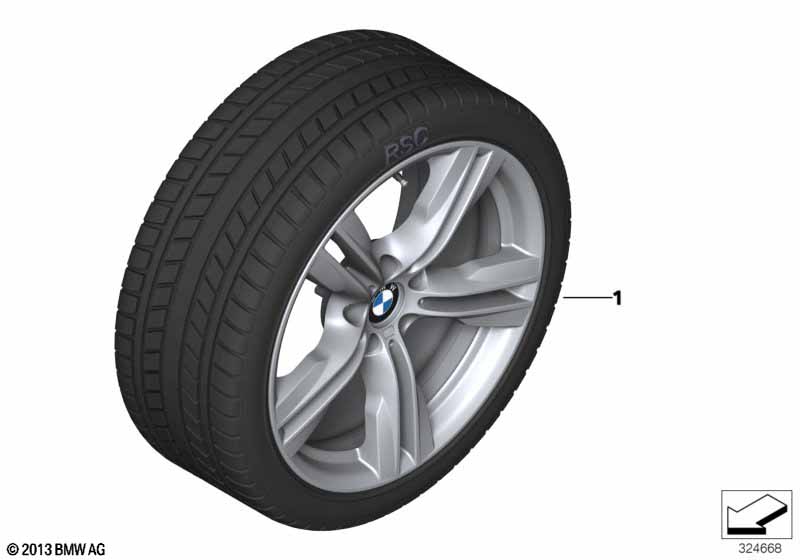 Spike/SC compl.winterwiel stijl 467M-19"